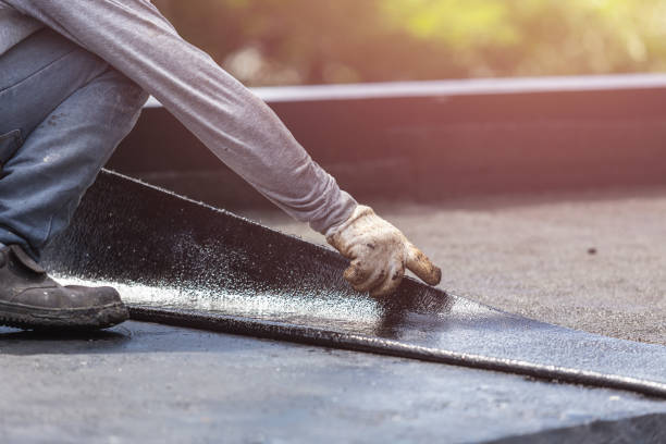 Professional Waterproofing technician working in Yorkshire, NY